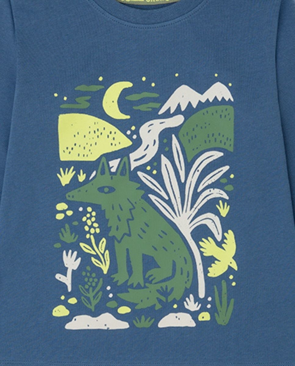 CAMISETA AZUL