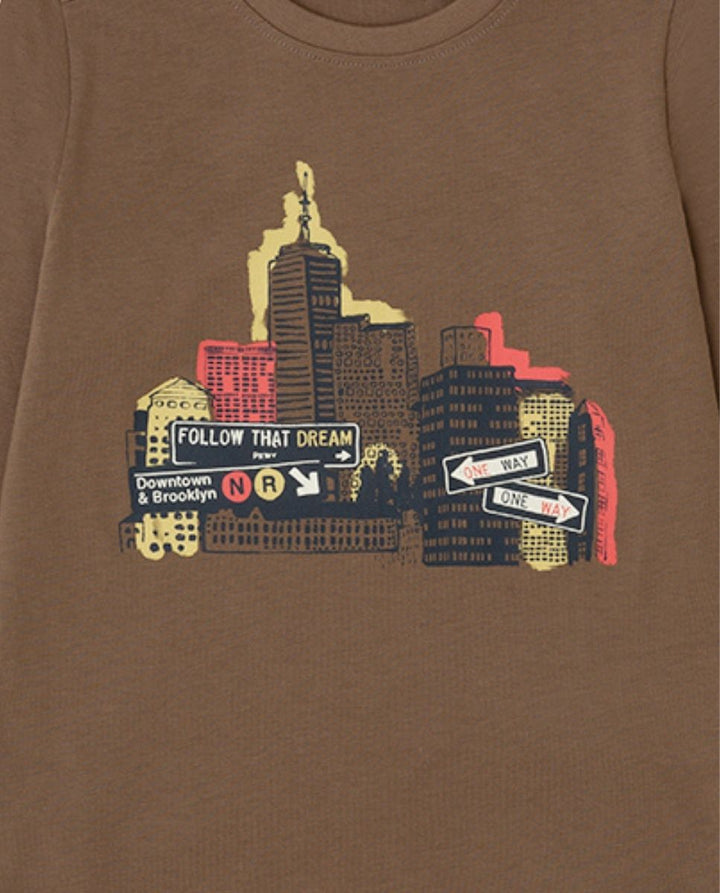 CAMISETA MARRÓN