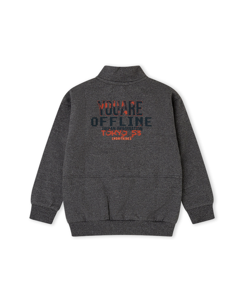 SUDADERA GRIS