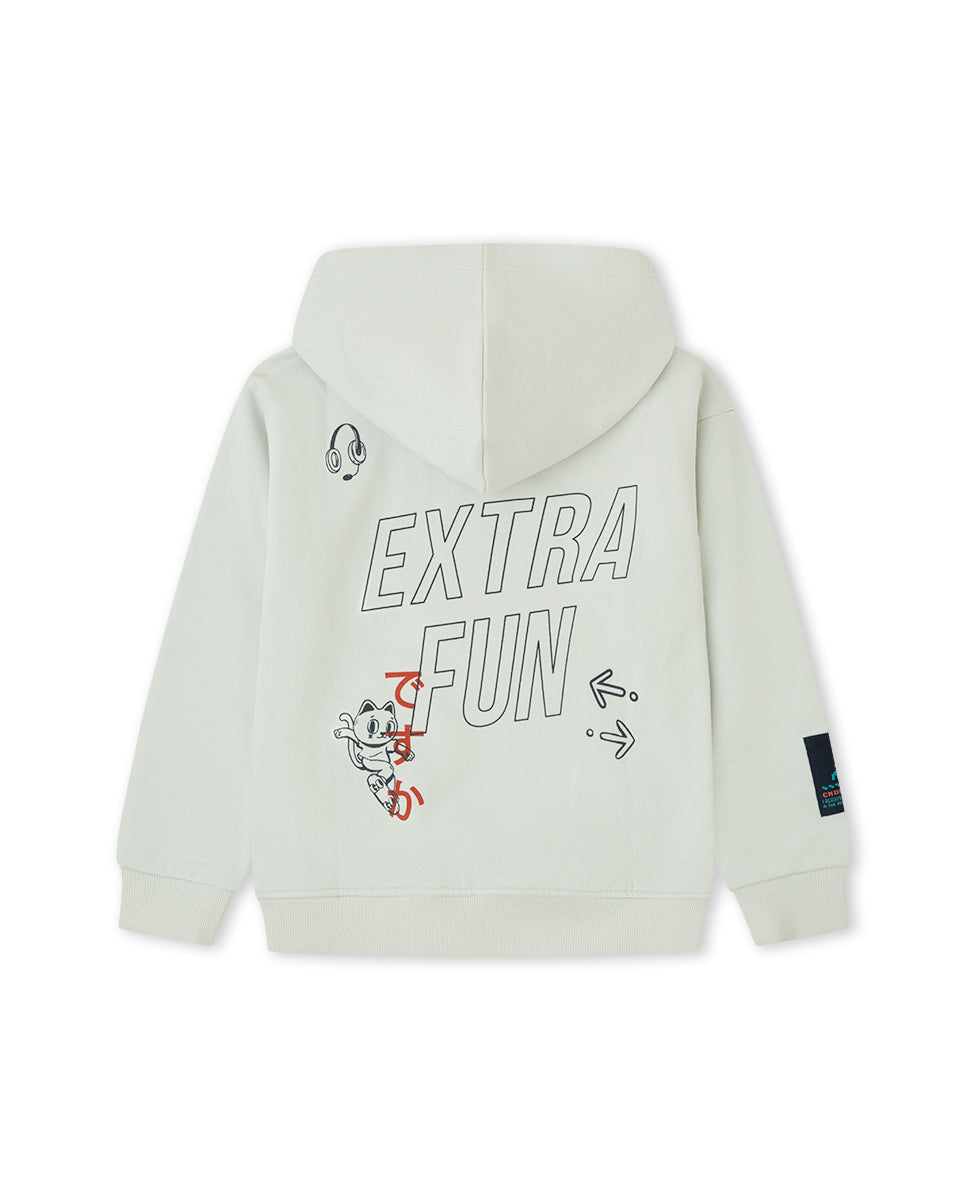 SUDADERA OFF WHITE