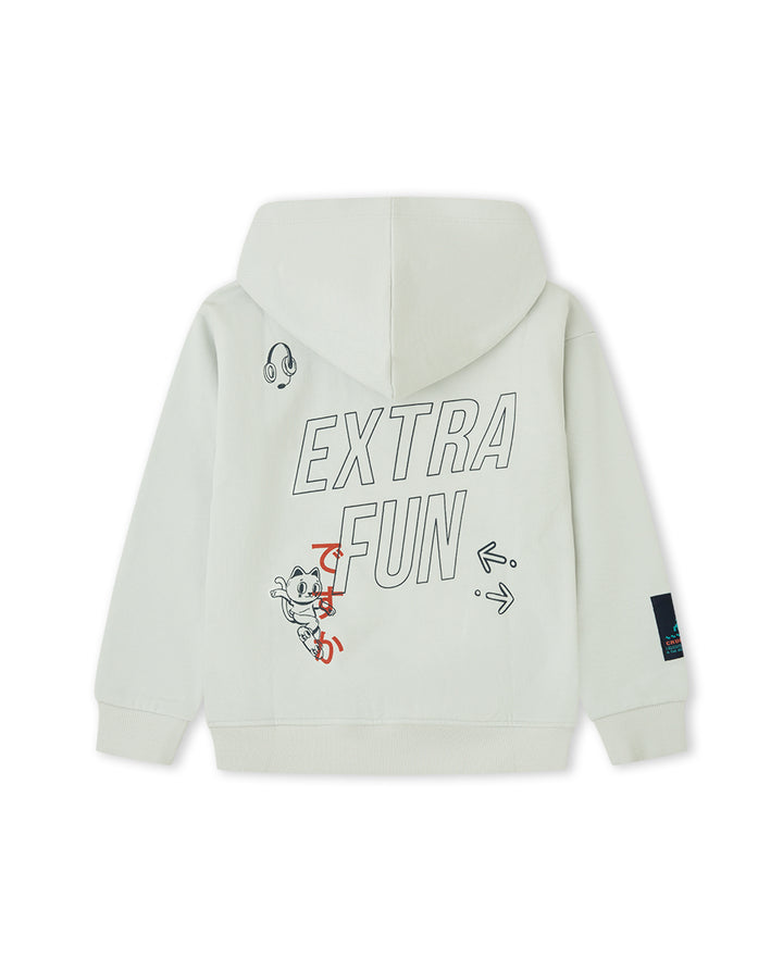 SUDADERA OFF WHITE