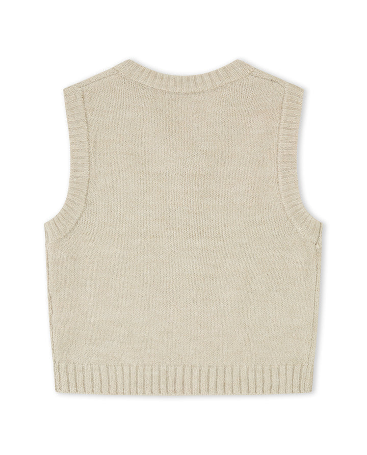 CHALECO BEIGE