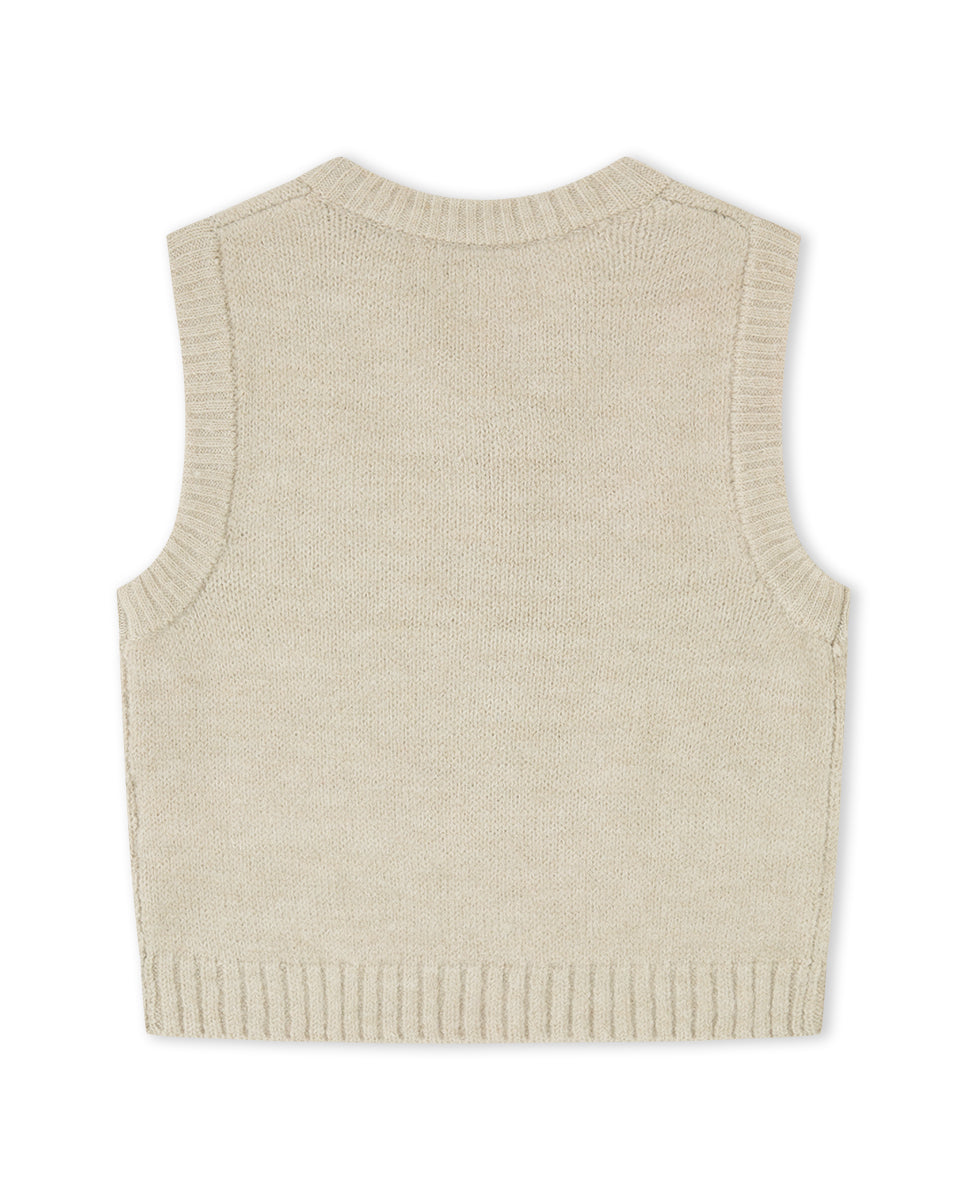 CHALECO BEIGE