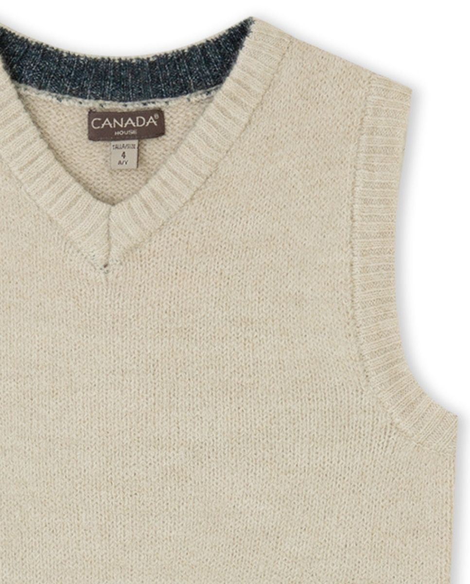 CHALECO BEIGE