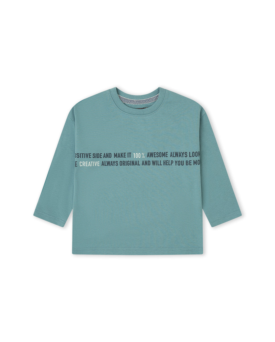 CAMISETA TURQUESA