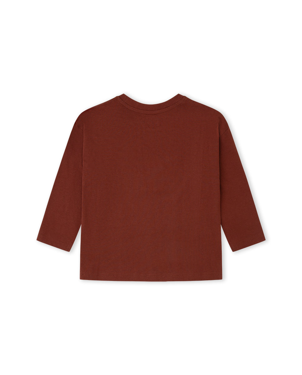 CAMISETA MARRÓN