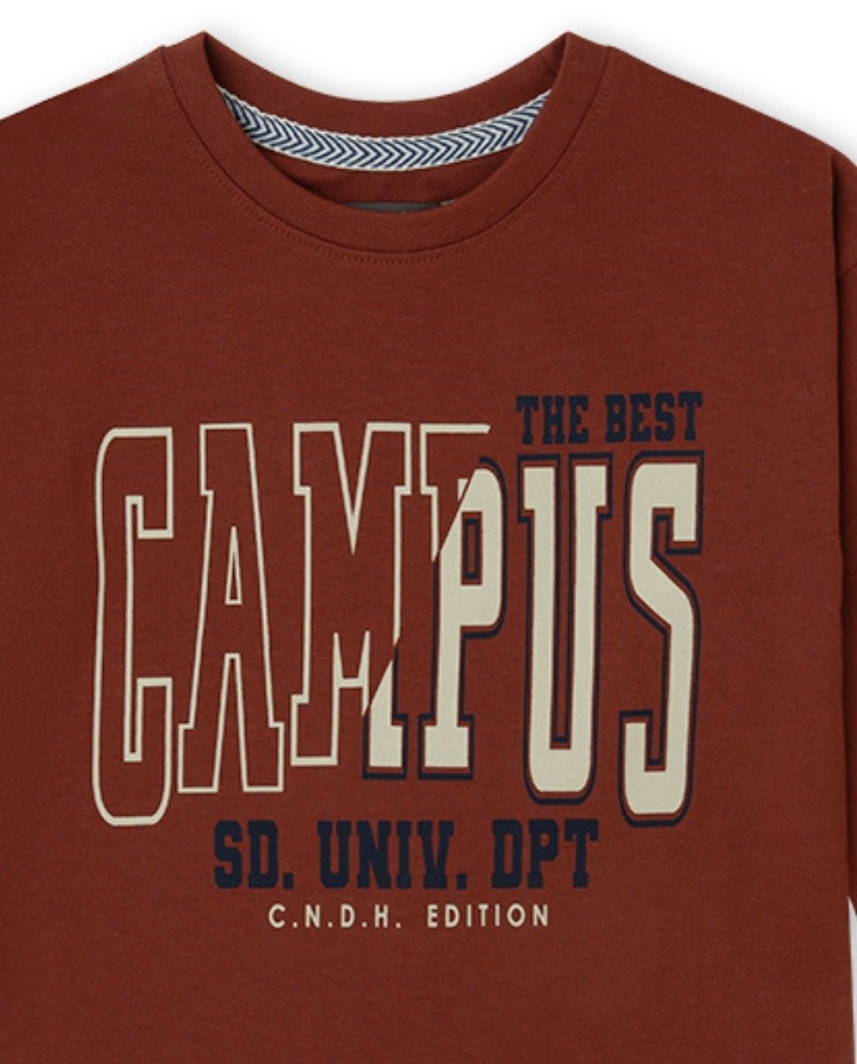 CAMISETA MARRÓN