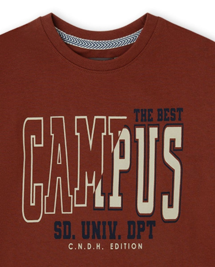 CAMISETA MARRÓN