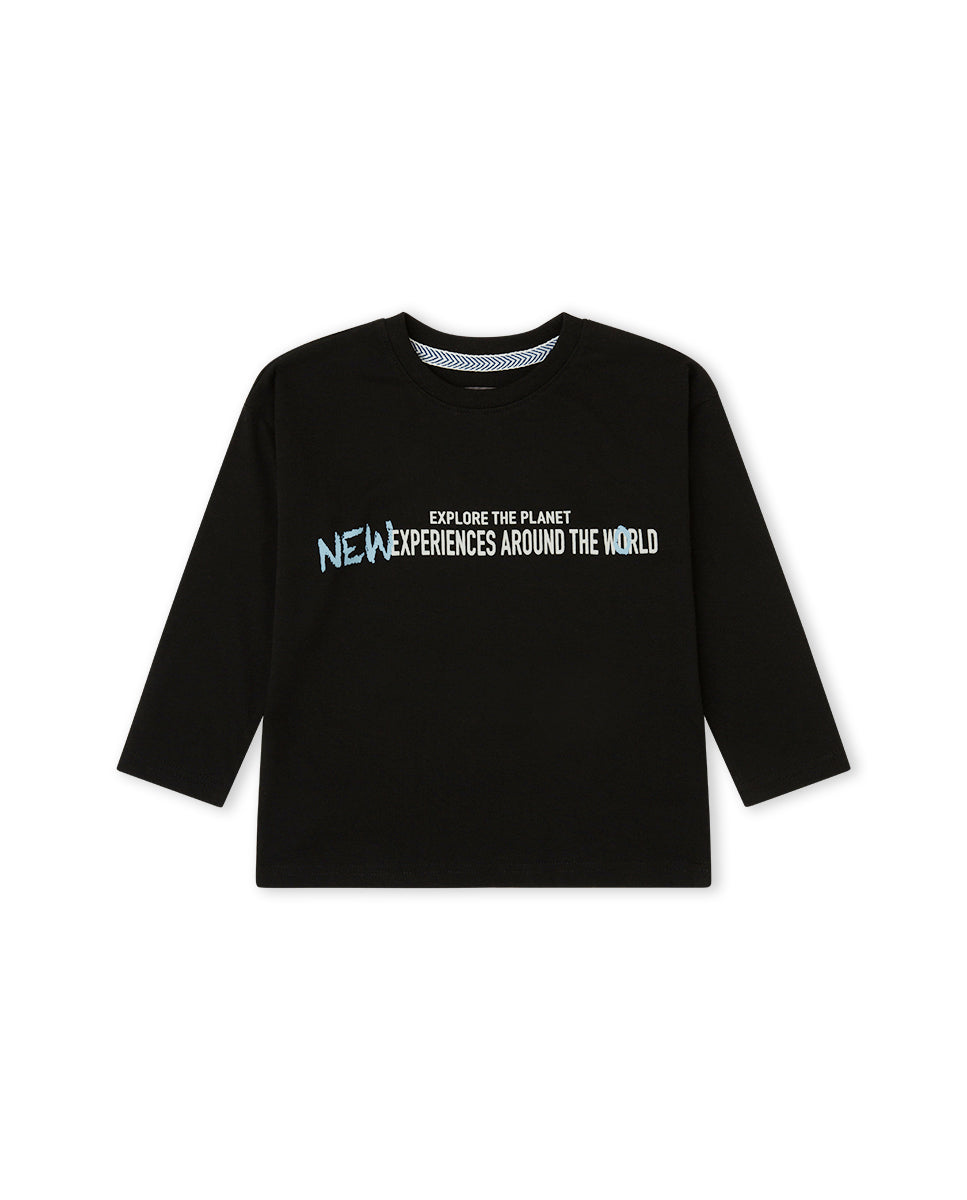 CAMISETA NEGRO