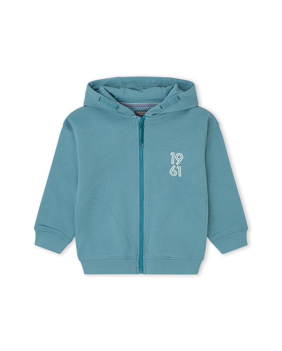SUDADERA TURQUESA