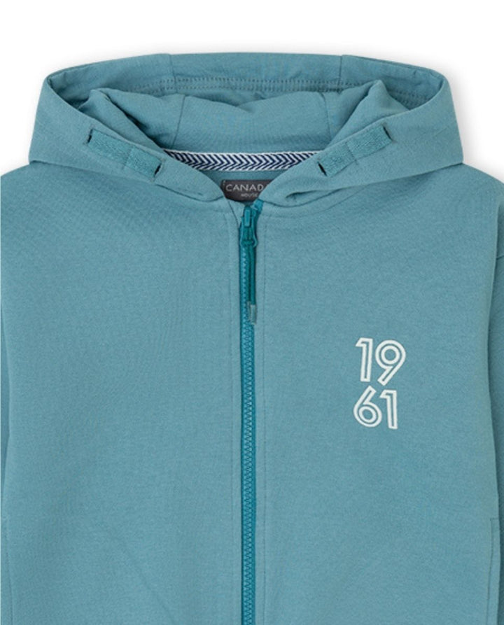 SUDADERA TURQUESA