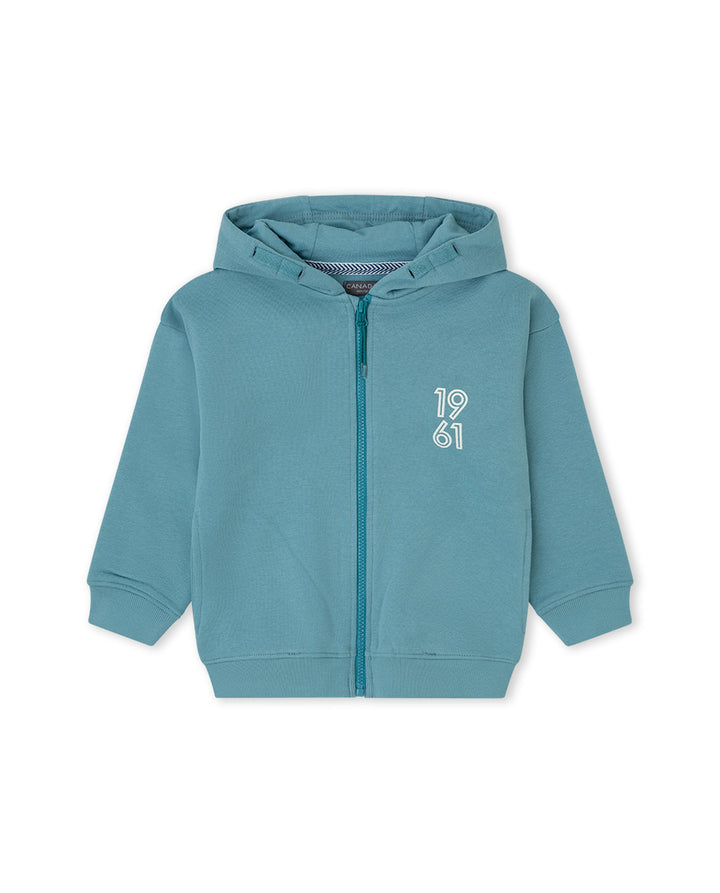 SUDADERA TURQUESA