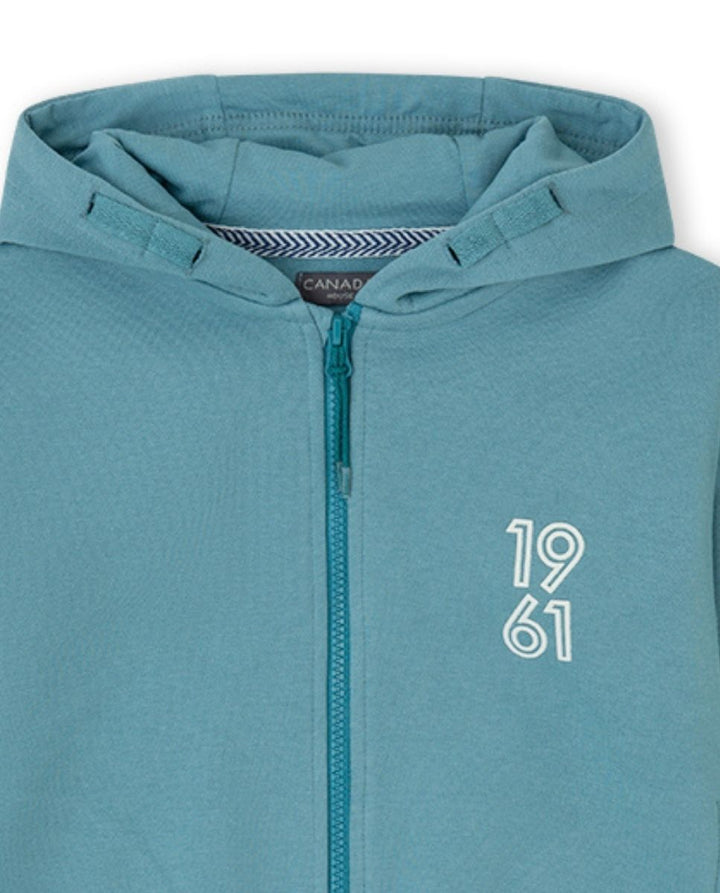 SUDADERA TURQUESA