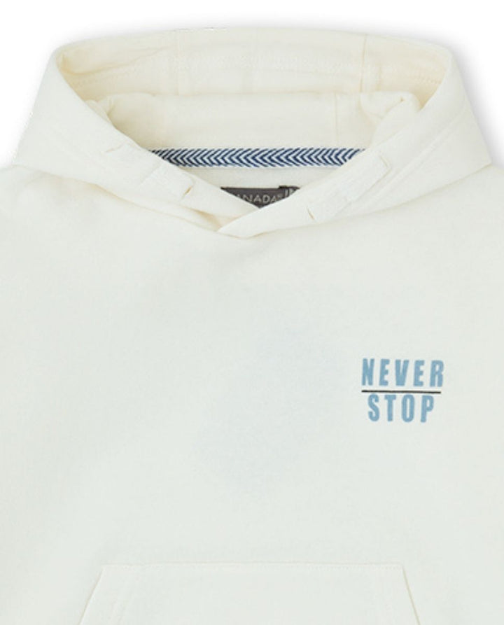 SUDADERA OFF WHITE