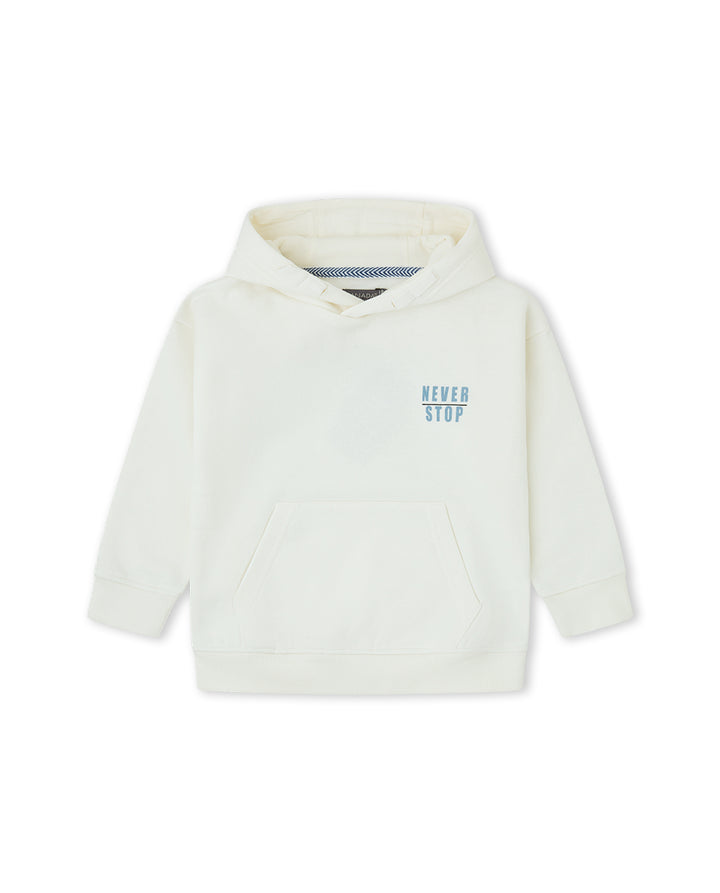 SUDADERA OFF WHITE