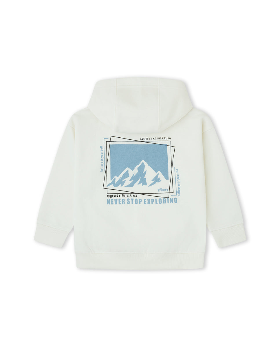 SUDADERA OFF WHITE