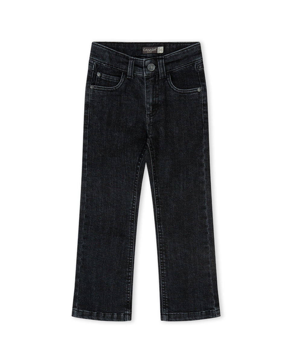PANTALÓN DENIM NEGRO