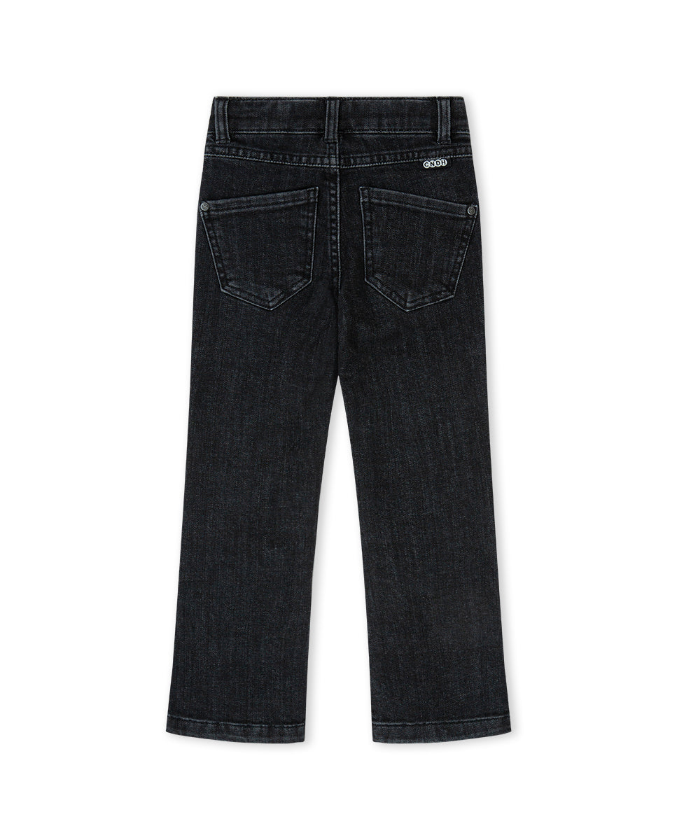 PANTALÓN DENIM NEGRO