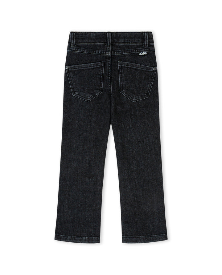 PANTALÓN DENIM NEGRO