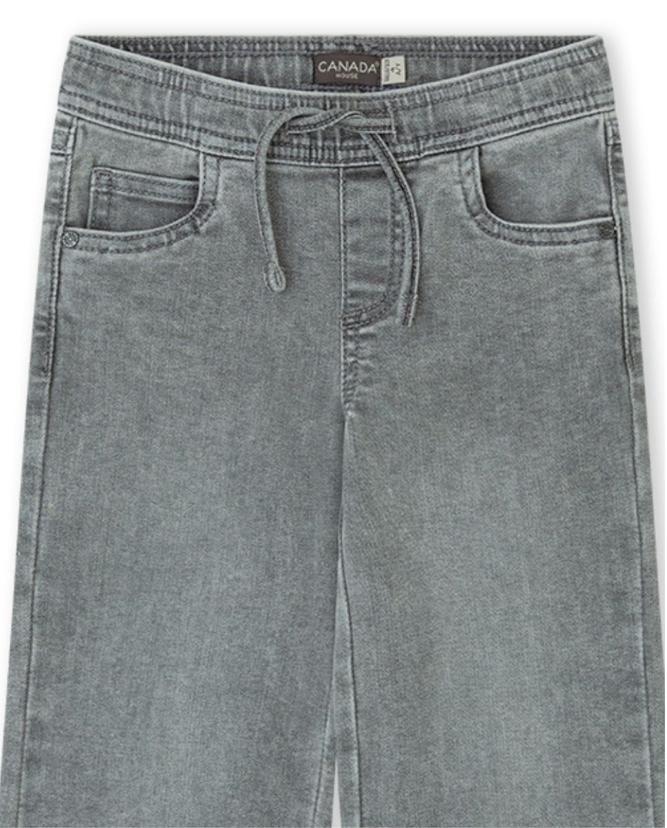 PANTALÓN DENIM GRIS