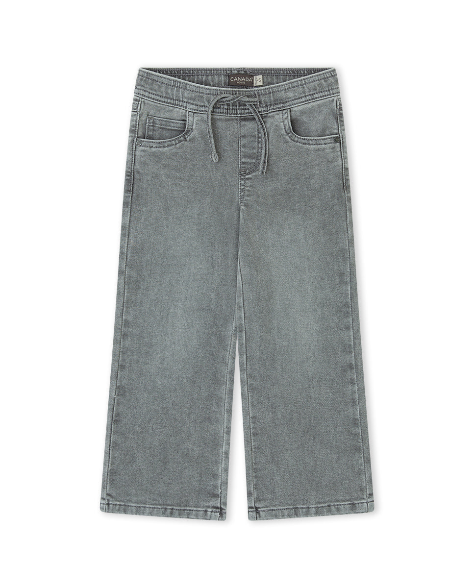 PANTALÓN DENIM GRIS