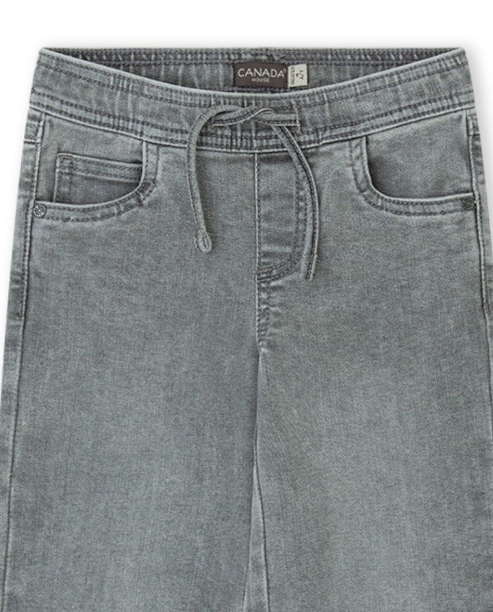 PANTALÓN DENIM GRIS