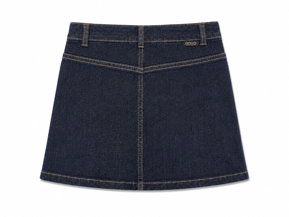 FALDA DENIM AZUL