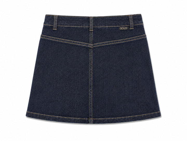 FALDA DENIM AZUL