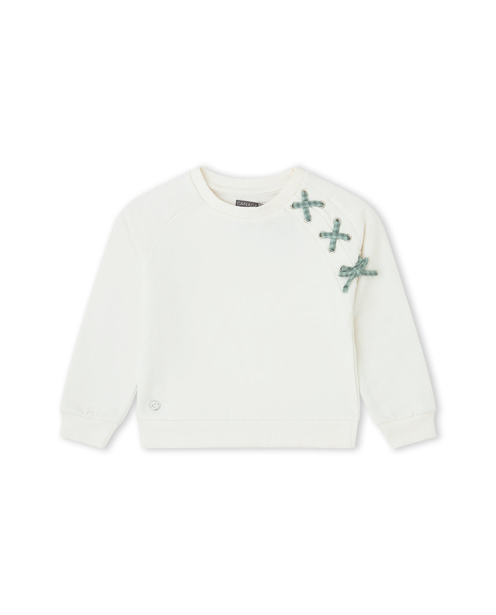 SUDADERA OFF WHITE