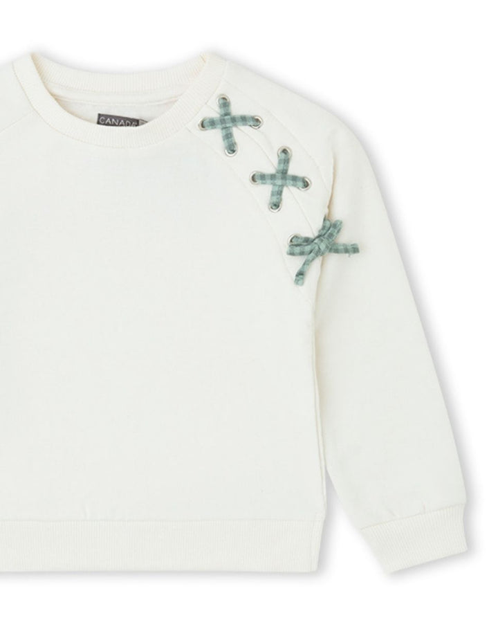 SUDADERA OFF WHITE