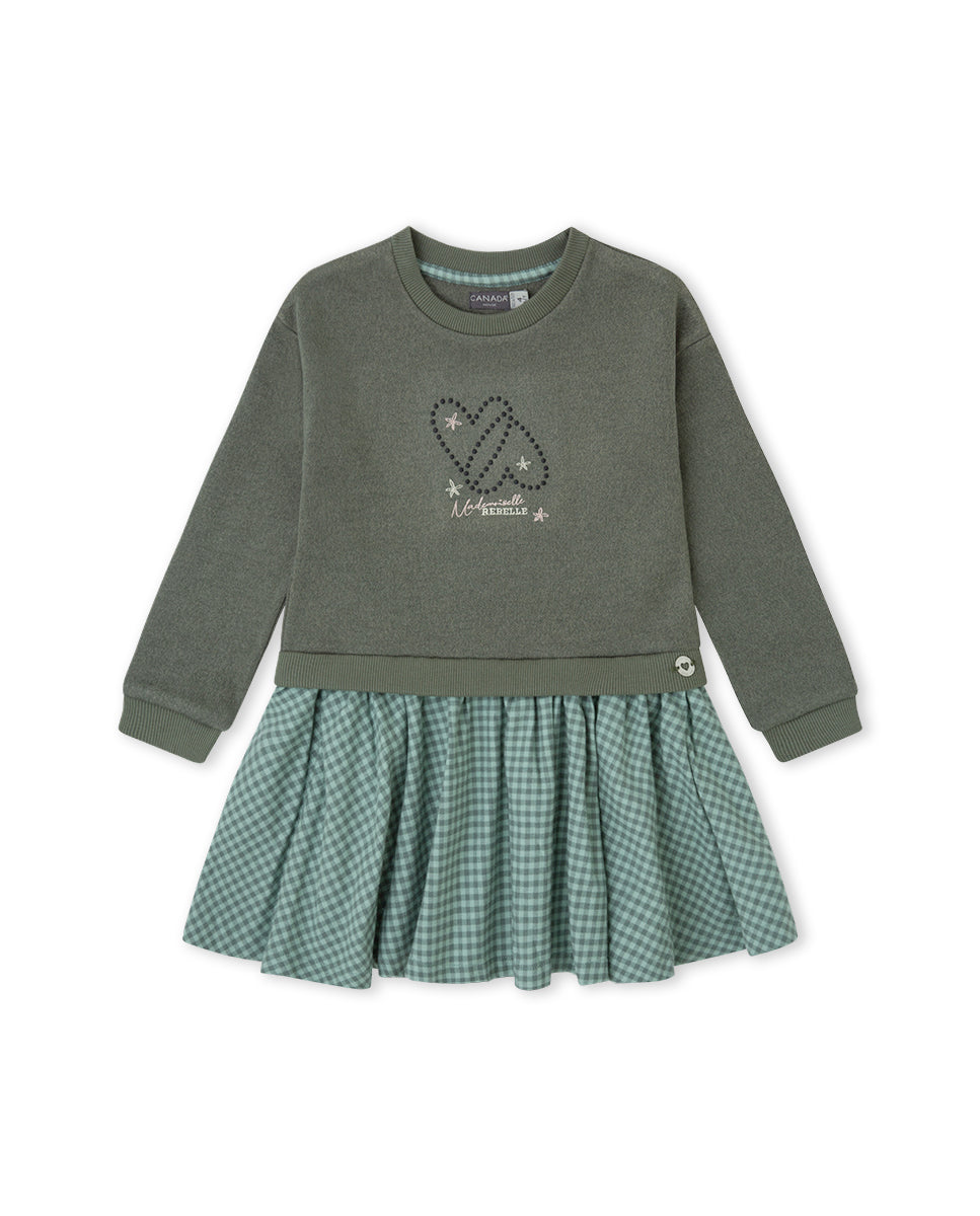VESTIDO VERDE
