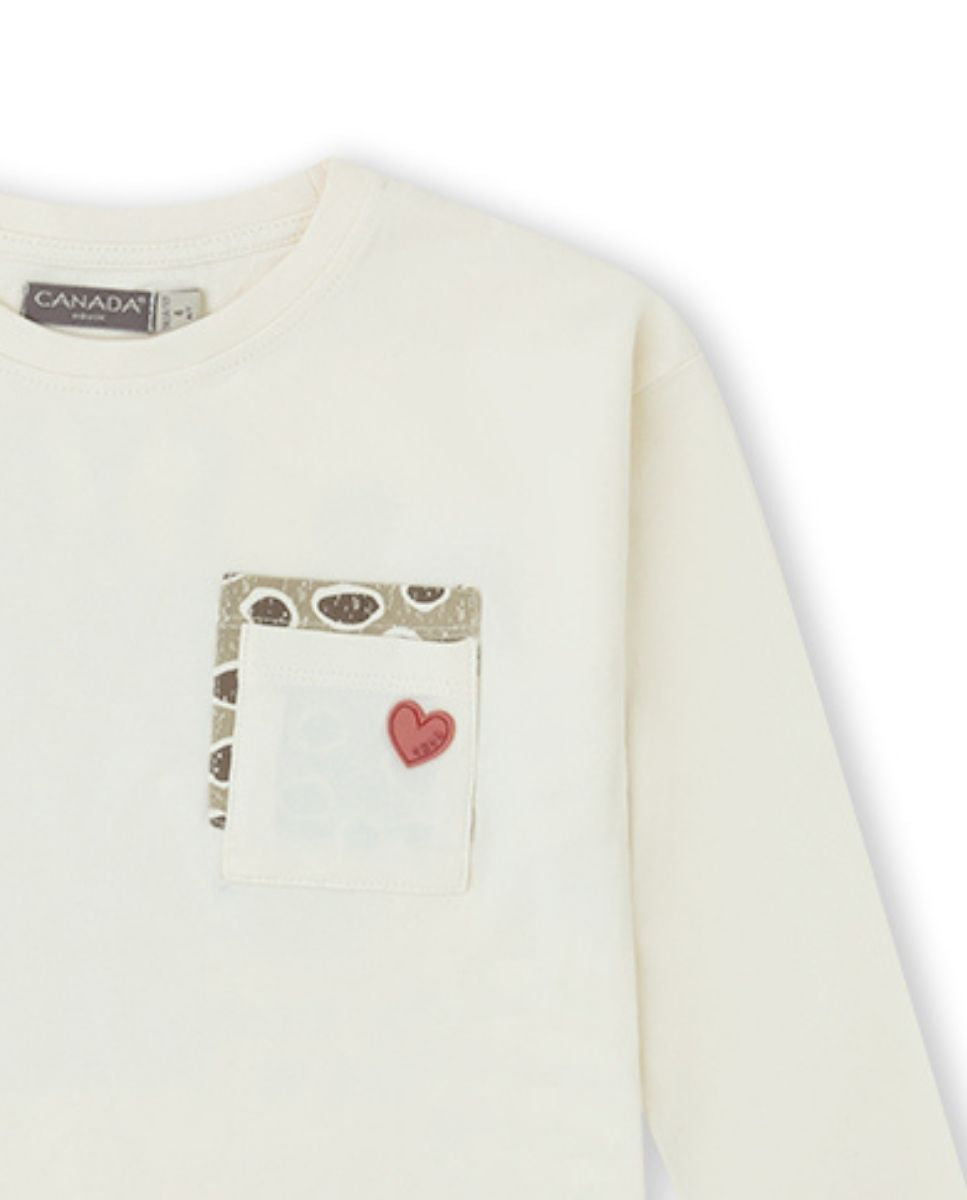 CAMISETA BEIGE