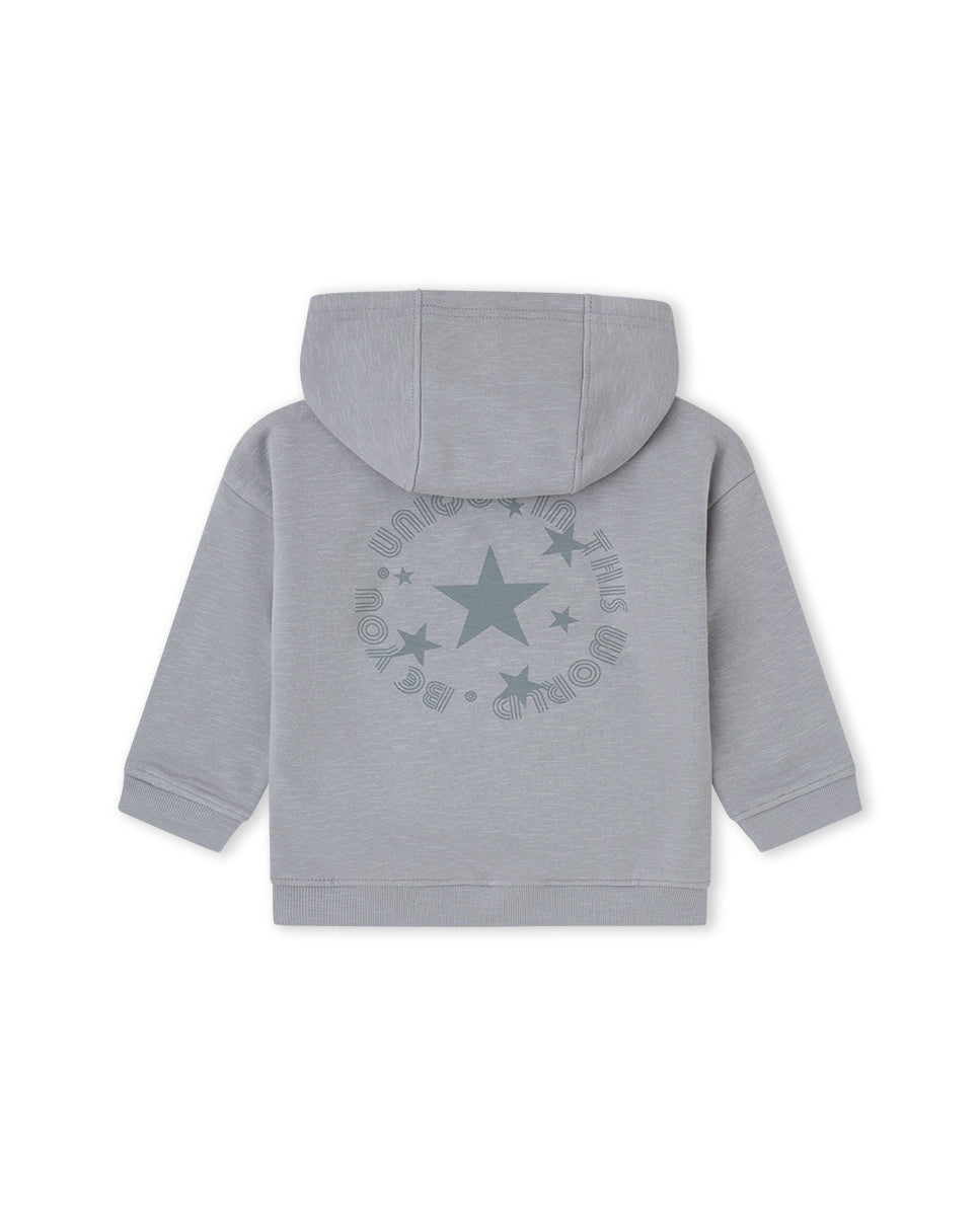 SUDADERA GRIS