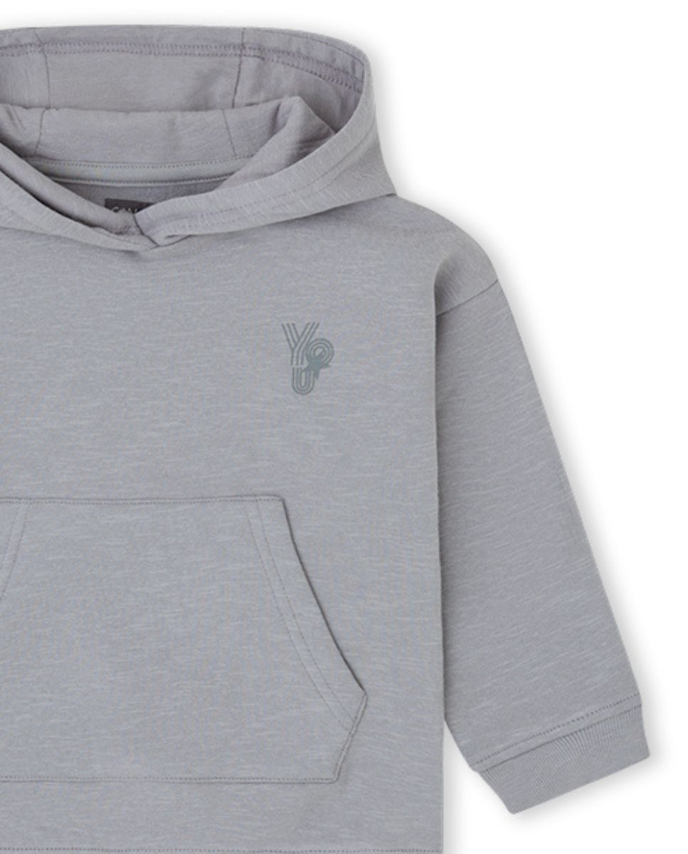 SUDADERA GRIS