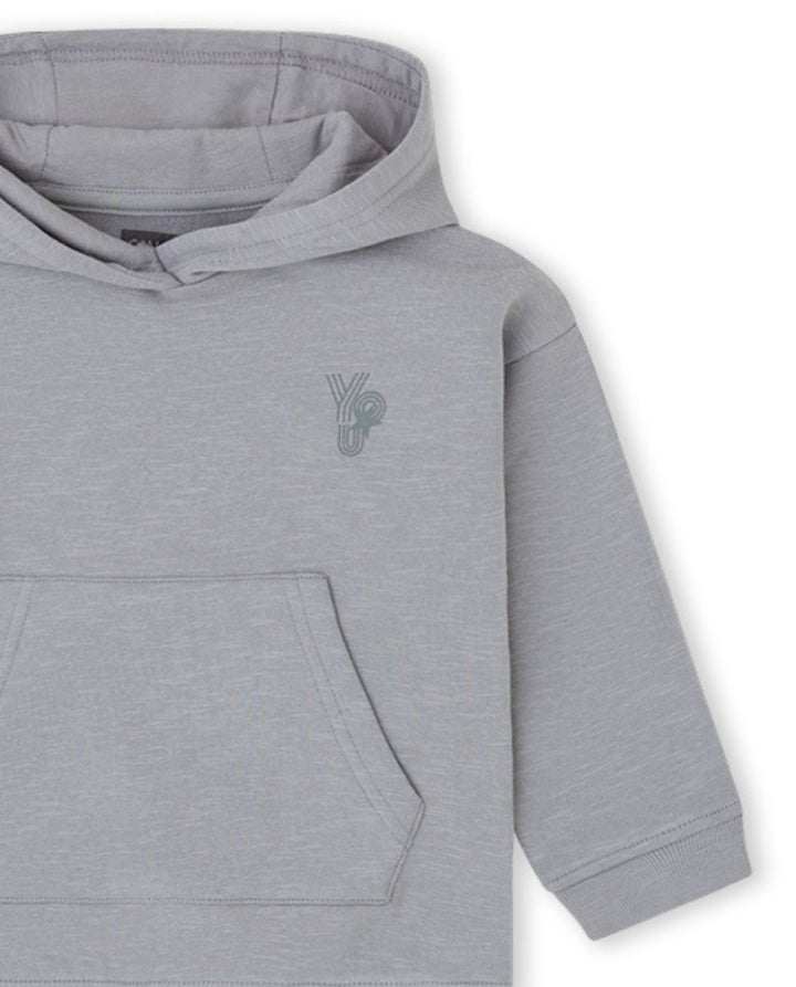SUDADERA GRIS