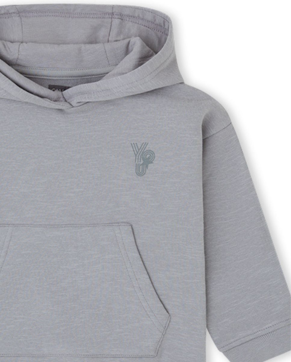 SUDADERA GRIS