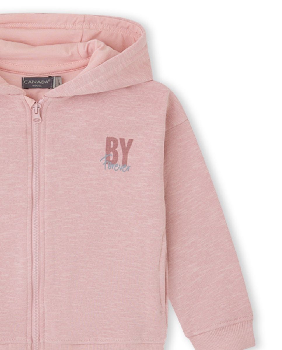 SUDADERA ROSA