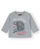 CAMISETA BBLEGEND BOY GRIS CLARO