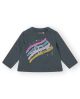 CAMISETA BBRAINBOW GIRL. GRIS OSCURO