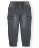 PANTALÓN CARGO BOY . DENIM GRIS