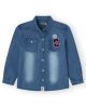 CAMISA LUCAS BOY DENIM AZUL