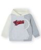 SUDADERA CALIFORNIA BOY GRIS CLARO