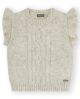 CHALECO TRICOT ANGELA GIRL. BEIGE