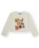 CAMISETA KIND GIRL. BLANCO