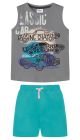 CONJUNTO KIDS RACING BOY GRIS